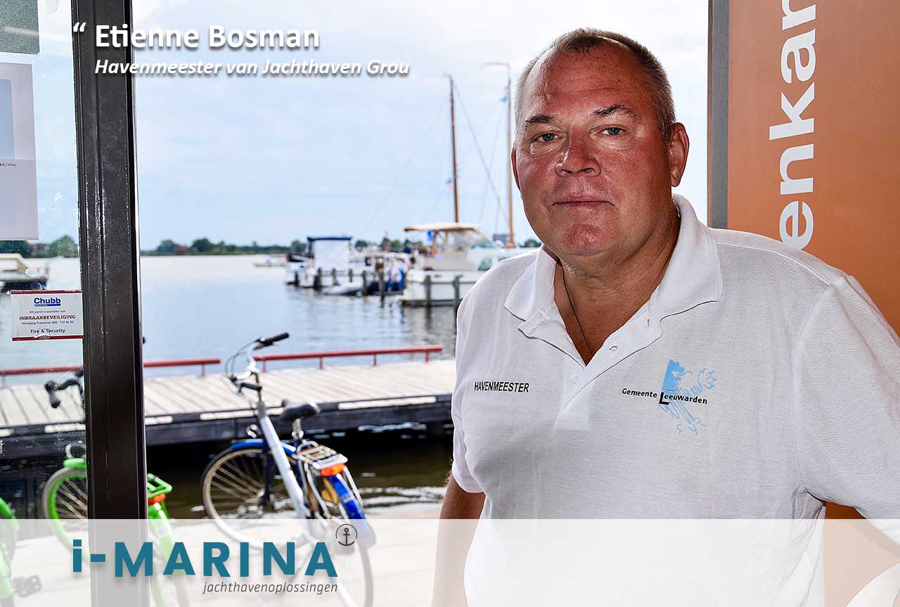 Etienne van Jachthaven Grou: ‘i-Marina verdient de mond-tot-mondreclame’