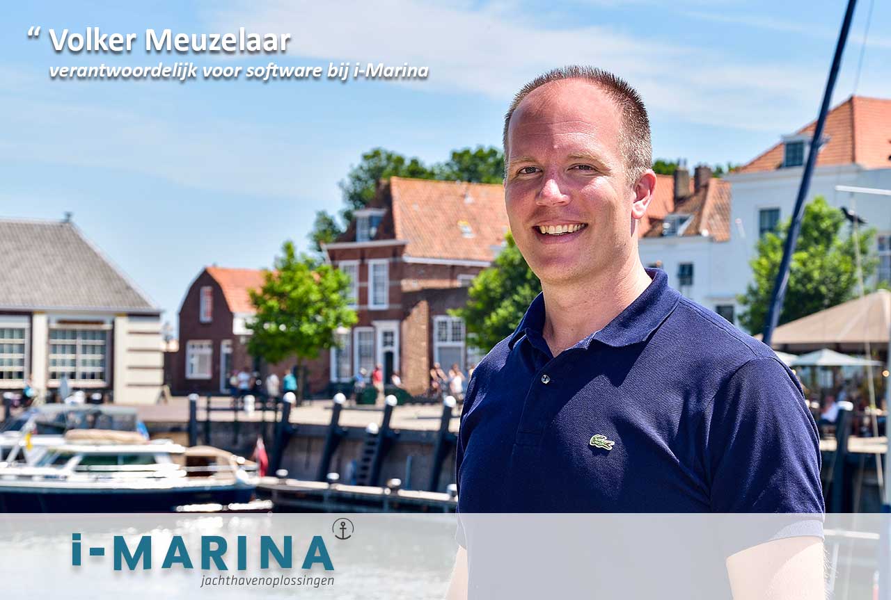 Kennis maken met Volker Meuzelaar - verantwoordelijk voor software bij i-Marina